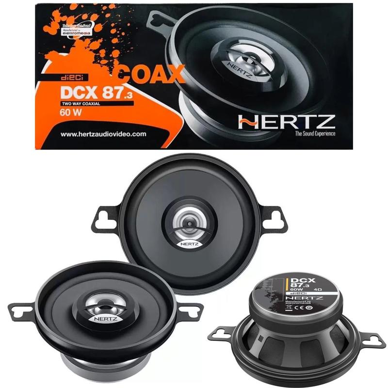 Par de Alto Falantes Coaxial Hertz 3X4